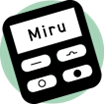 Calculator green Calculator green